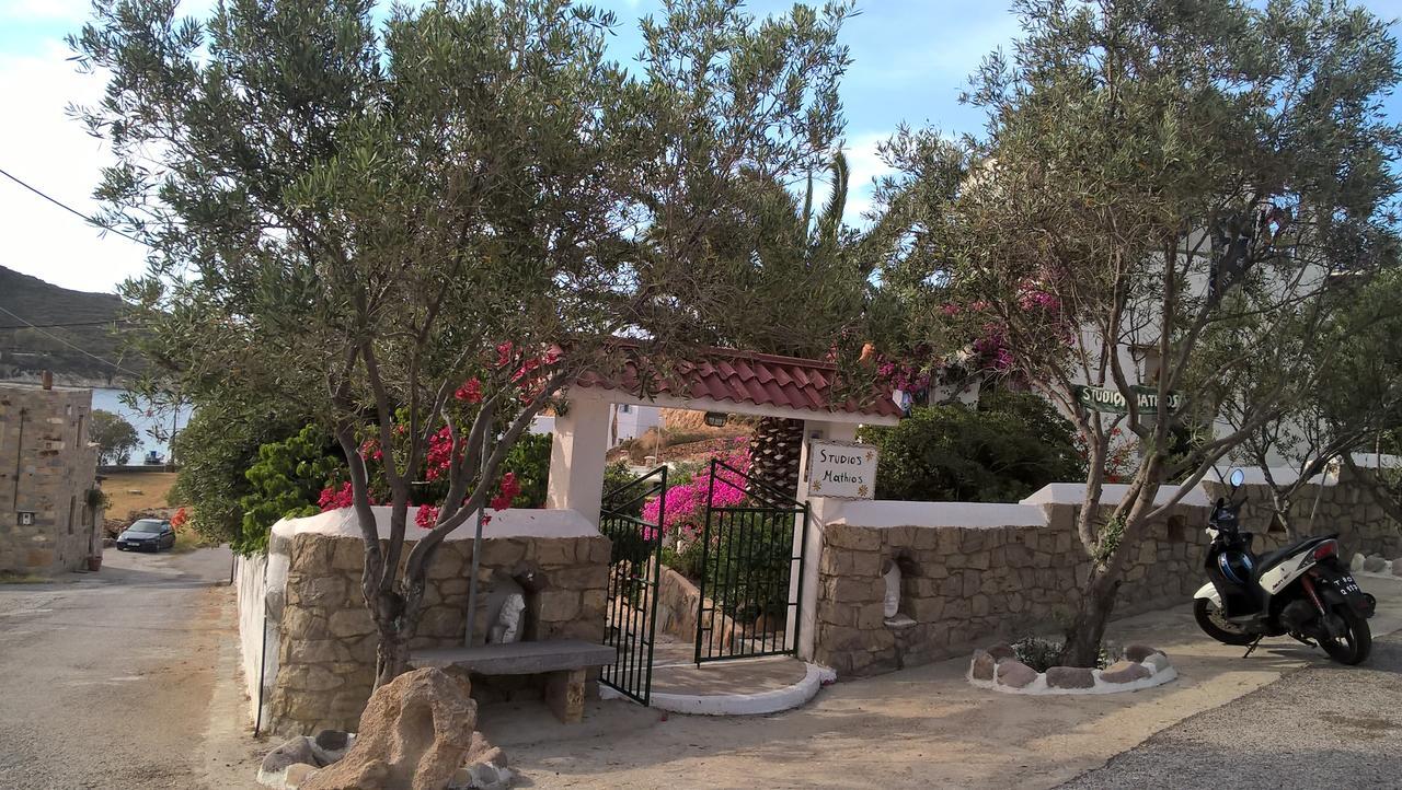 Patmos Mathios Studios- Apartments Sapsila Dış mekan fotoğraf